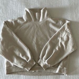 A&F cropped turtleneck sweater